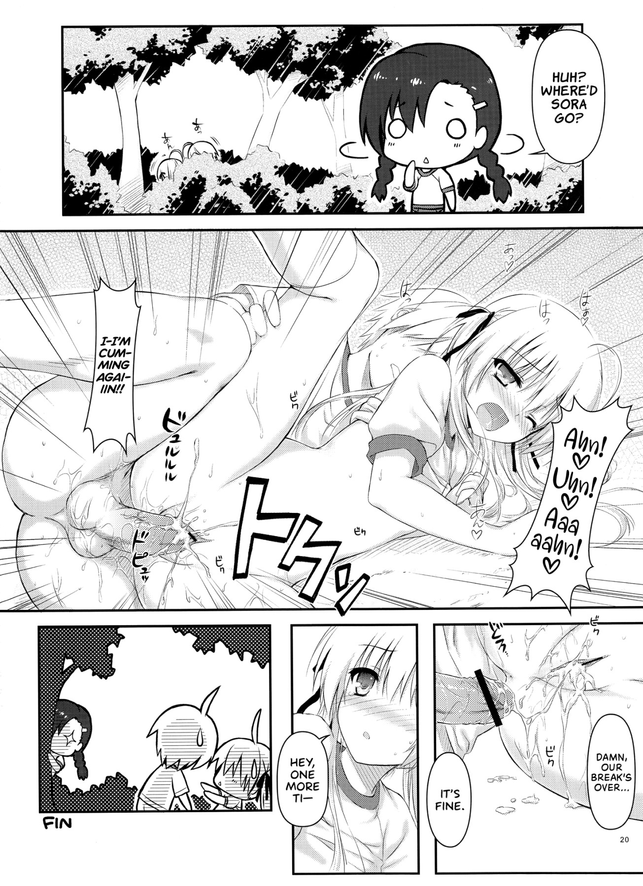 Hentai Manga Comic-Sora no Shitade-Read-18